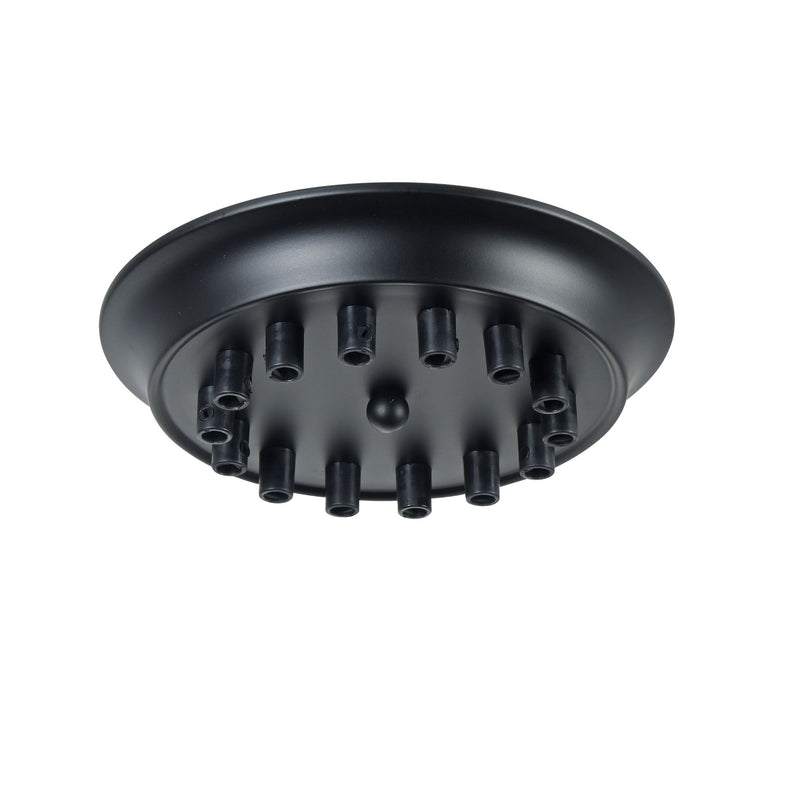 Base universale Universal base in Metallo Dakota Nero-2