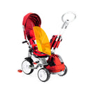 Triciclo Passeggino Seggiolino Reversibile 6in1 Happy Kids Avorio-7