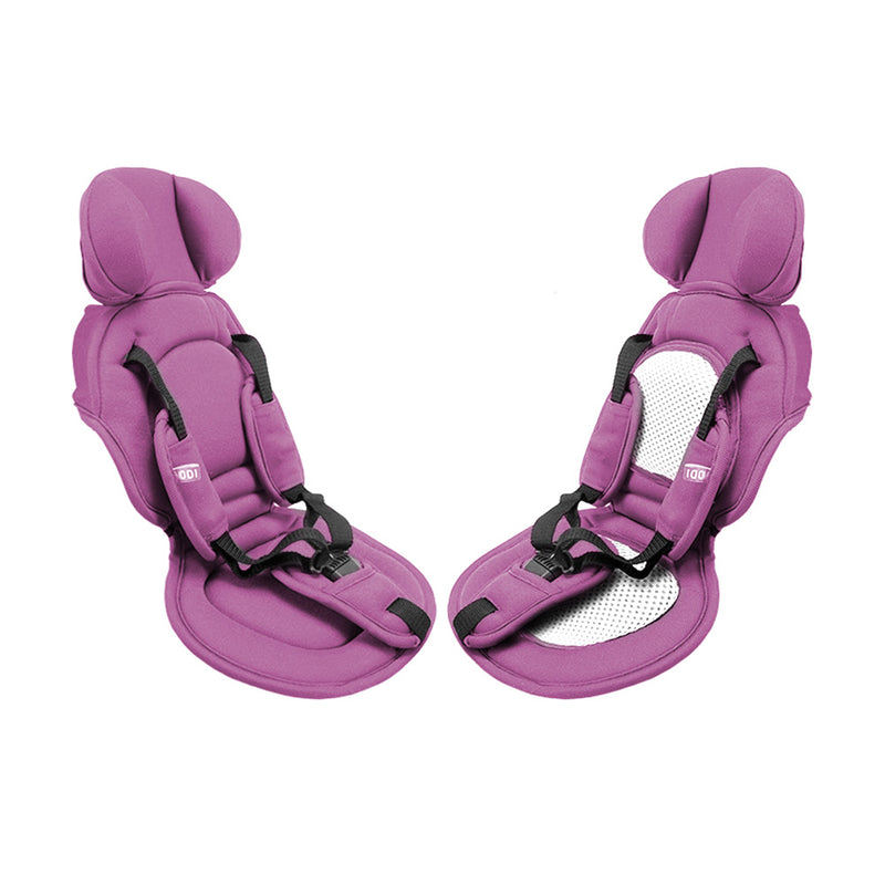 Triciclo Passeggino Seggiolino Reversibile 6in1 Happy Kids Viola-4