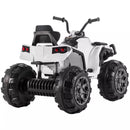 Quad Elettrico per Bambini 12V Happy Kids Superquad Bianco-7