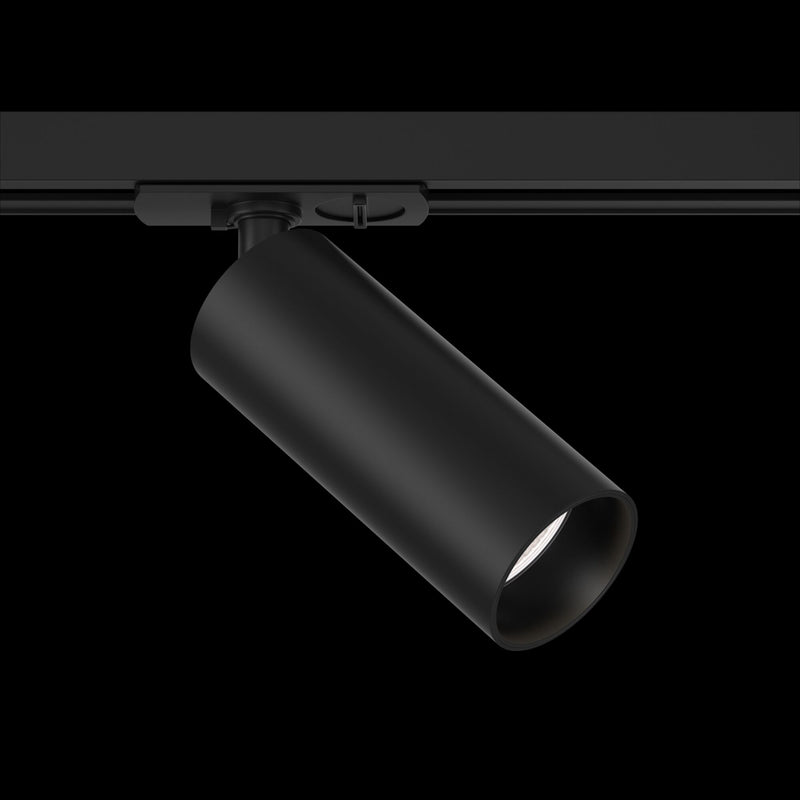 Faretto a LED per Sistema Illuminazione Binario 12W 4000K in Alluminio Focus LED  Nero-2