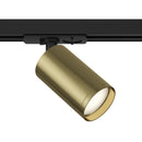 Faretto per Sistema Illuminazione Binario 50W GU10 in Alluminio  Nero e Ottone-1