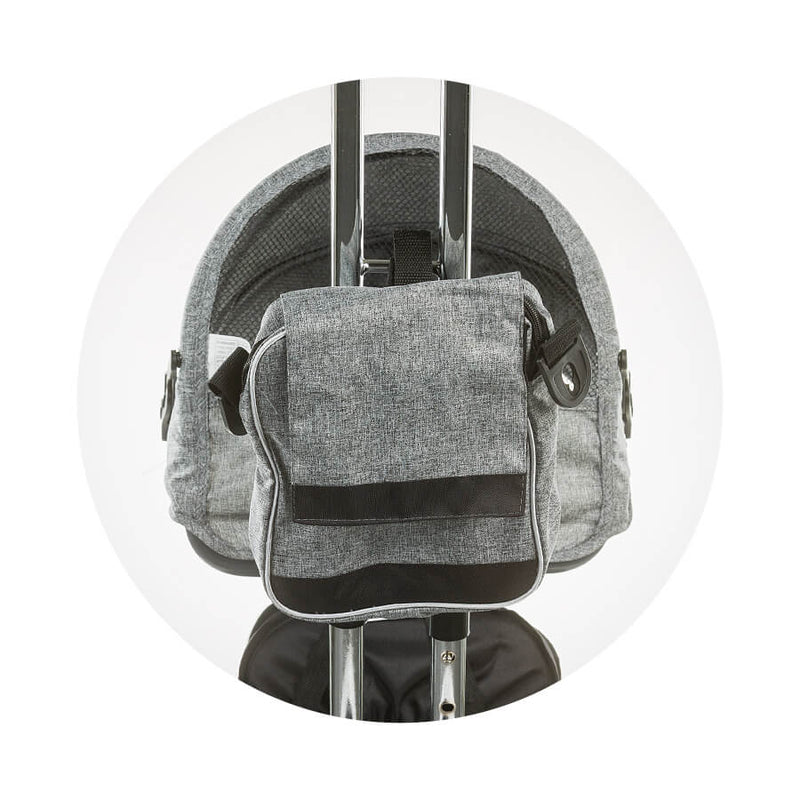 Passeggino Triciclo Gemellare Chipolino Apollo Blu-6