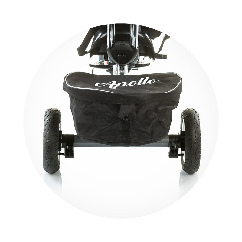 Passeggino Triciclo Gemellare Chipolino Apollo Blu-7