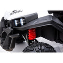 Macchina Elettrica per Bambini 24V 2 Posti Maxi Buggy Bianca-8