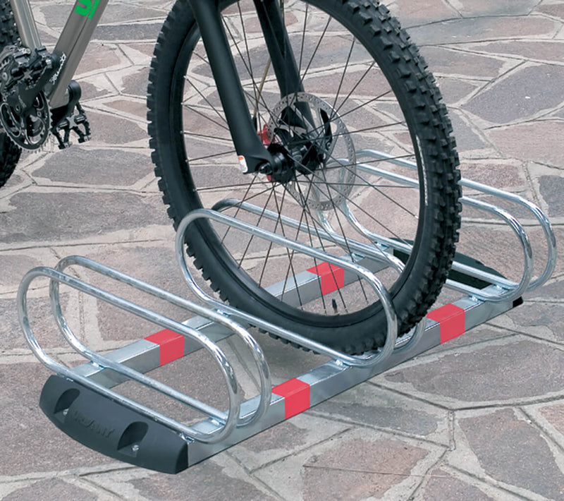 Portabiciclette in Acciaio 3 Posti Lato Doppio UR2 Urbany-2