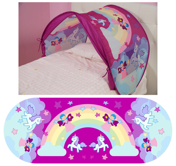 Spielzelt für Mädchenbett Sleepfun Tent Pink Fairy Dreams prezzo