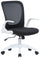 Operativer Bürostuhl aus schwarzem und weißem Tosini Jackson-Stoff