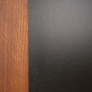 Lavagna con Cornice in Legno 60x80 cm in Legno Dark Wood-4