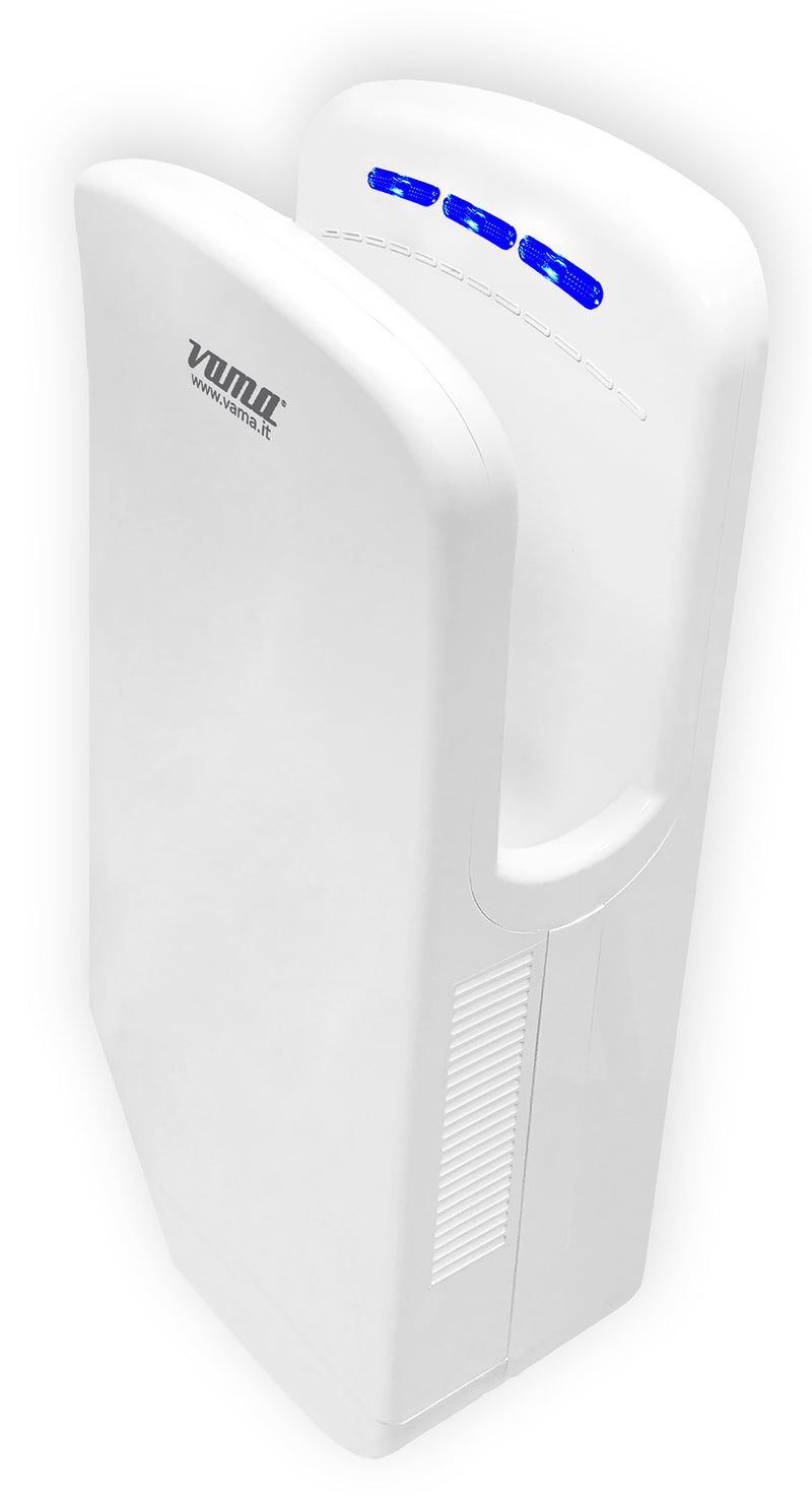 Asciugamani Elettrico con Fotocellula 1450W Vama X Dry Compact BF ABS Bianco-1