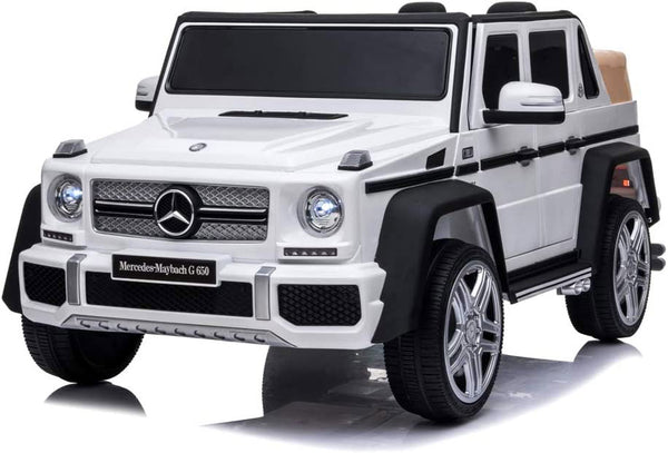 sconto Elektro Rutscher 12V Mercedes Maybach G650 Landaulet Weiß