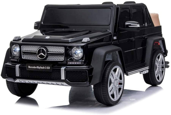 Elektro Rutscher 12V Mercedes Maybach G650 Landaulet Schwarz sconto