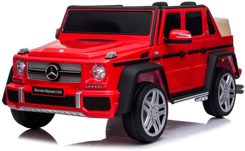 Macchina Elettrica per Bambini 12V Mercedes Maybach G650 Landaulet Rossa-1