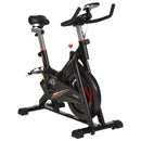 Cyclette per Allenamento Cardio Trainer con Monitor LCD   Nera-10