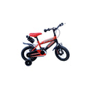 Bicicletta per Bambini 16" con borraccia e telaio in acciaio Rosso-1
