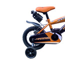 Bicicletta per Bambini 16" con borraccia e telaio in acciaio Arancione-2