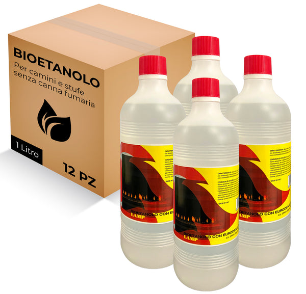 Bioethanol 12 Liter Ökologischer Brennstoff für Kamine Biokamine prezzo
