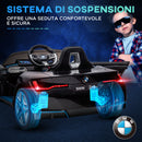 Macchina Elettrica per Bambini 12V con Licenza BMW I4 Nera-7