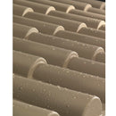 Casetta Box Ripostiglio Capanno in Pvc per Attrezzi 122,5X82,5X206Cm Tuscany New Evo 100 Beige-3
