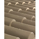 Casetta Box Ripostiglio Capanno in Pvc per Attrezzi 122,5X122,5X215Cm Tuscany New Evo 120 Beige-3