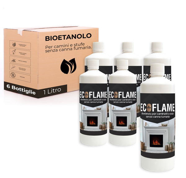 Bioetanolo 6 Litri Combustibile Ecologico per Camini Caminetti Biocamini online