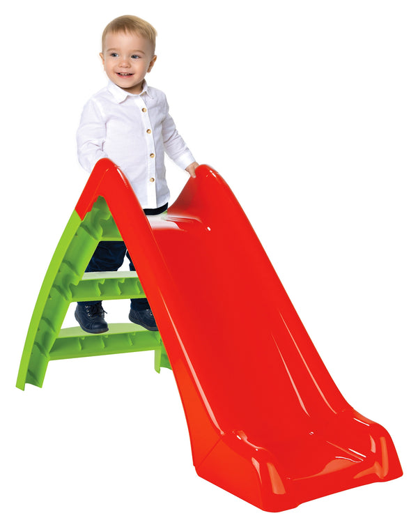 online Kinderrutsche 60x123x73 cm Lustige Rutsche Rot und Grün