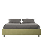 Letto Matrimoniale Large Azelia Tè Verde Varie Misure-1