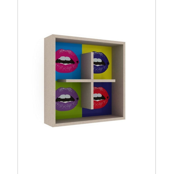 Libreria pensile Kiss 60x60x16 cm acquista