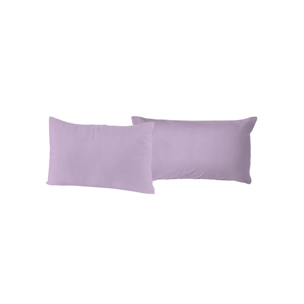 Paar einfarbige lila Kissenbezüge prezzo