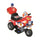 Elektromotorrad für Kinder 6V Police Red