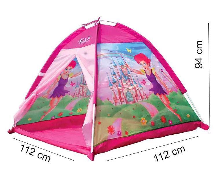 Tenda da Gioco 112x112x79 cm per Bambine Principessa Fatata-3
