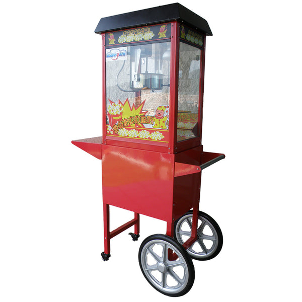 sconto Popcornmaschine Professionelles elektrisches Popcorn mit Happy Air Events Trolley