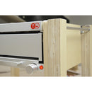 Pepegrill Xl Grill Barbecue Elettrico con Carrello No Fumo e Odori Antifumo Colore Naturale-8