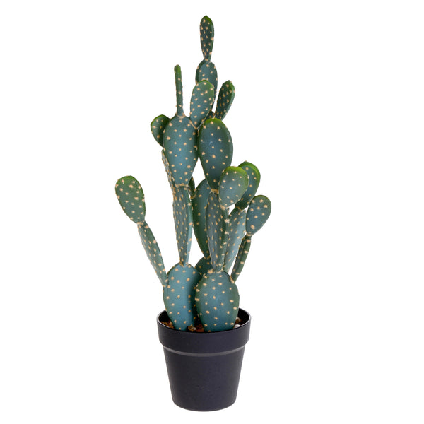 online Pianta Artificiale Cactus Opunthia con Vaso H 56 cm