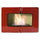 Bioethanol Wandkamin aus Keramik 60x40 cm Ferazzoli Wall Red