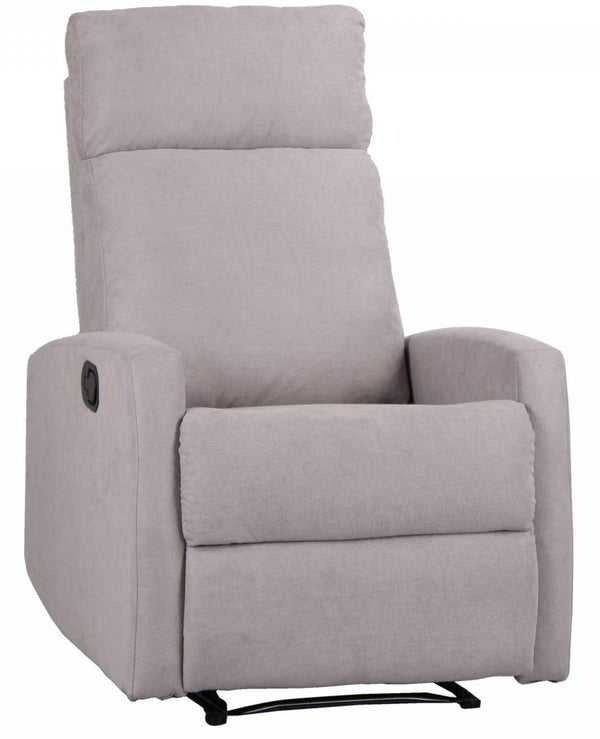 Manueller Relax-Sessel aus grauem Stoff online