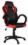 Gaming-Stuhl 59x120 cm aus rotem Kunstleder