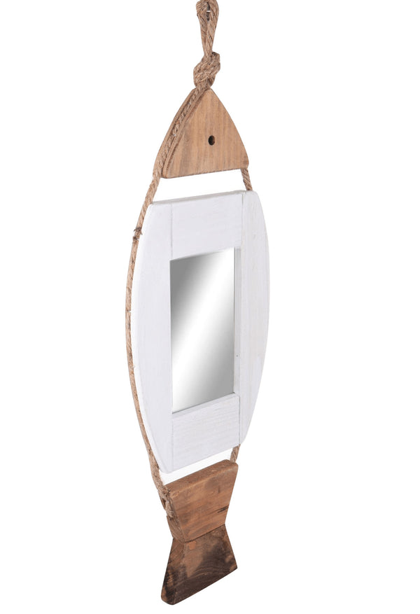 acquista Pesce con Specchio 17x2 H 53 cm