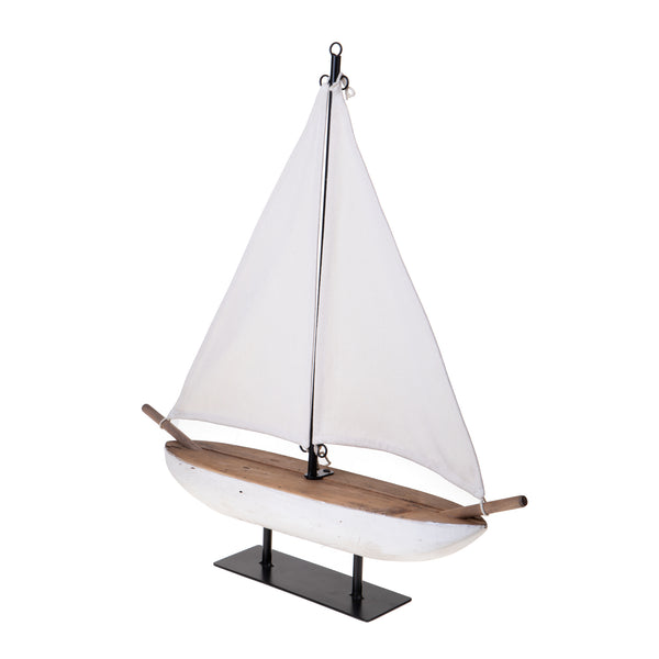 Modellino Barca a Vela 53x105 H 58 cm sconto