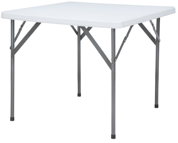 prezzo Catering-Tisch quadratisch klappbar 88 x 88 x 74 cm Weiß