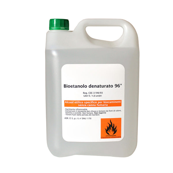 Bioethanol 5 Liter Geruchloser natürlicher ökologischer Kraftstoff sconto