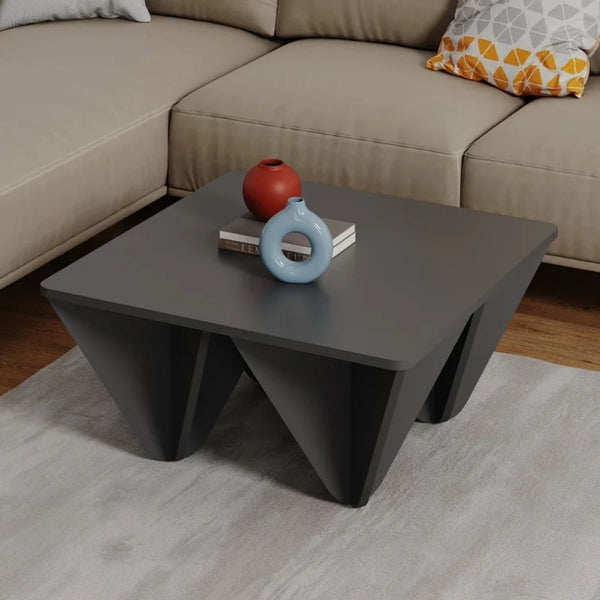 online Tavolino design da salotto 80x80x38 cm Diamond antracite