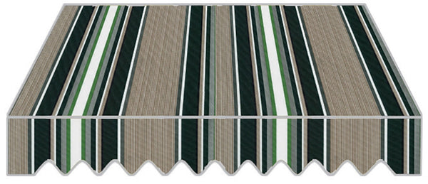 sconto Fallmarkise 2x2,5m Polyestergewebe Dessin P6002