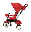 Passeggino Triciclo per Bambini Passeggino Comfort 4 in 1 Happy Kids Rosso-1