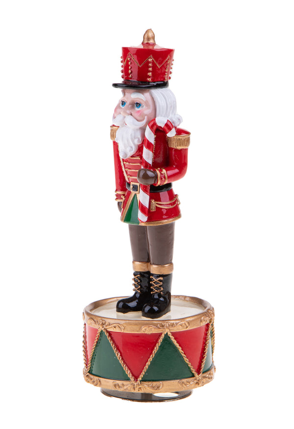 Spieluhr Weihnachten Nussknacker Soldat 22 cm sconto