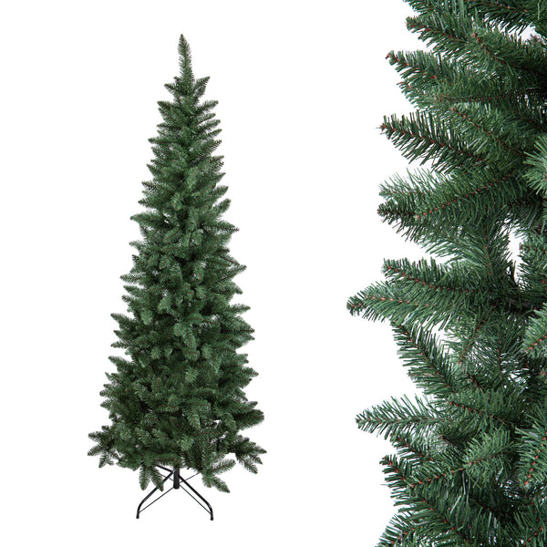 Künstlicher Weihnachtsbaum H210 cm Douglasie Slim 669 Tips Grün acquista