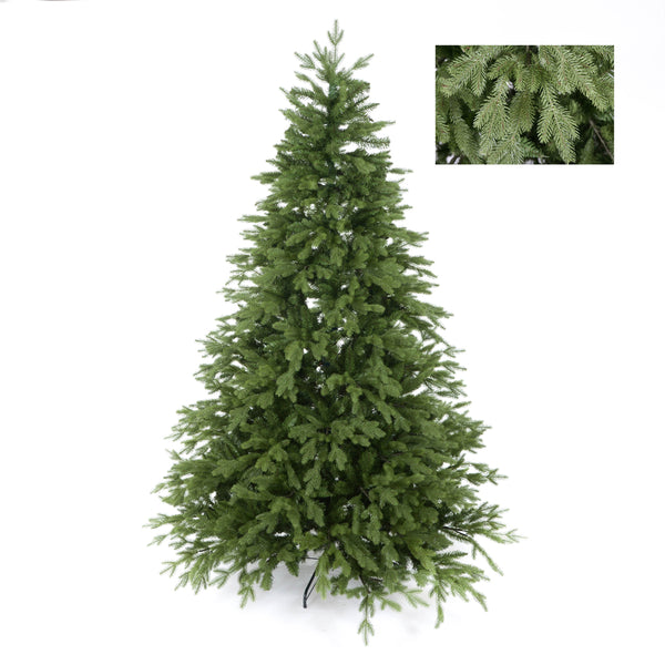 Künstlicher Weihnachtsbaum H230 cm Matterhorn Tanne groß 1600 Spitzen grün sconto