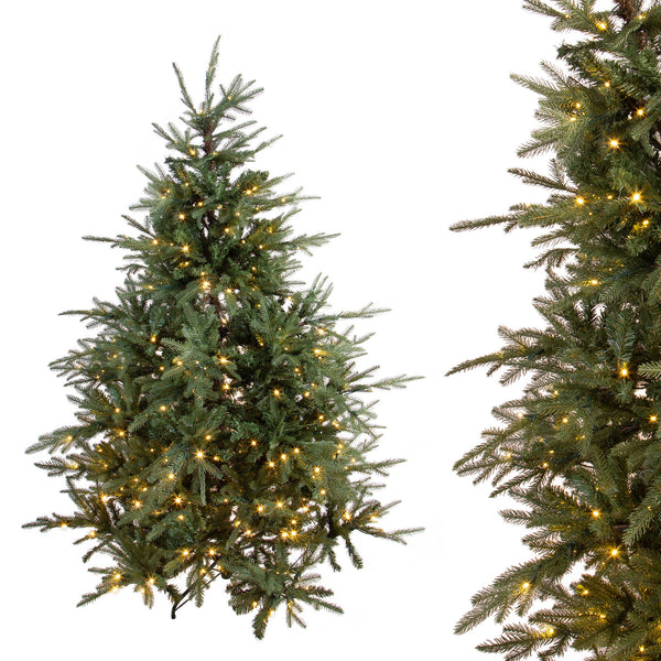 online Künstlicher Weihnachtsbaum H200 cm Tanne Gran Sasso 2703 Tips 400 Led Grün