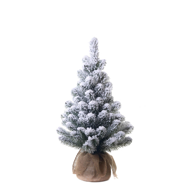 Künstlicher Mini-Weihnachtsbaum H45 cm Abetone mit Tasche und Schnee 40 Spitzen Grün acquista