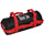 Bulgarische Tasche 20 Kg Ø22x55 cm für Fitnesstraining Schwarz und Rot